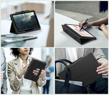 Case Fits All-New Amazon Kindle Fire HD 10 & 10 plus Tablet (13Th/11Th Generation, 2023/2021 Release) 10.1" - Slim Folding Stand Cover with Auto Wake/Sleep, Black