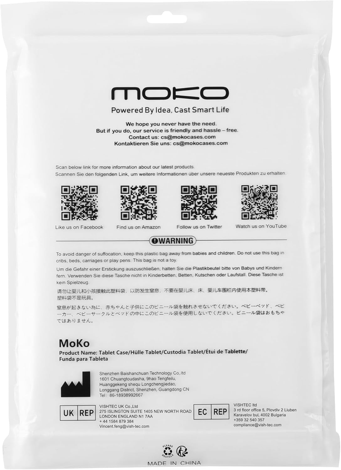 Case Fits All-New Amazon Kindle Fire HD 10 & 10 plus Tablet (13Th/11Th Generation, 2023/2021 Release) 10.1" - Slim Folding Stand Cover with Auto Wake/Sleep, Black